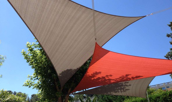 Voile d'ombrage - Espace Ombrage
