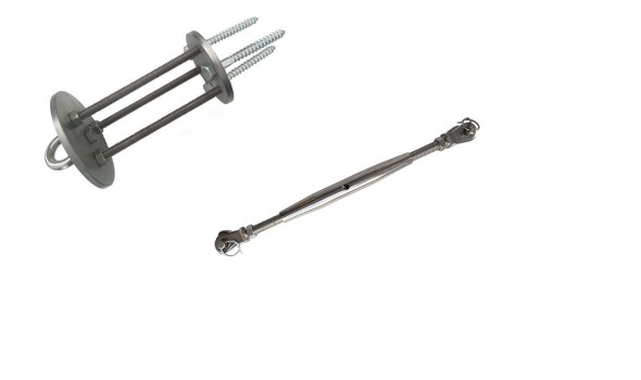 fixation voile d'ombrage courte isolation extérieure