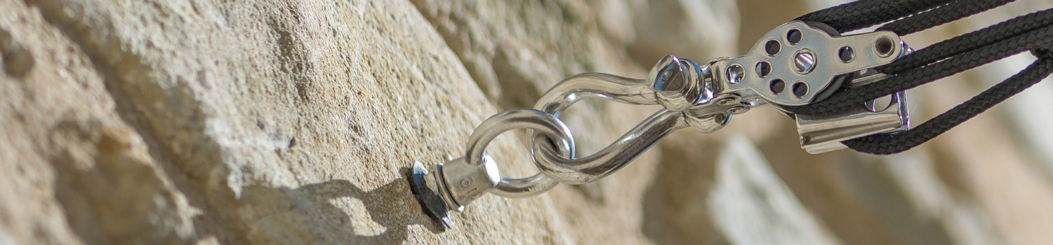 Accesorios de montaje para una vela de sombra