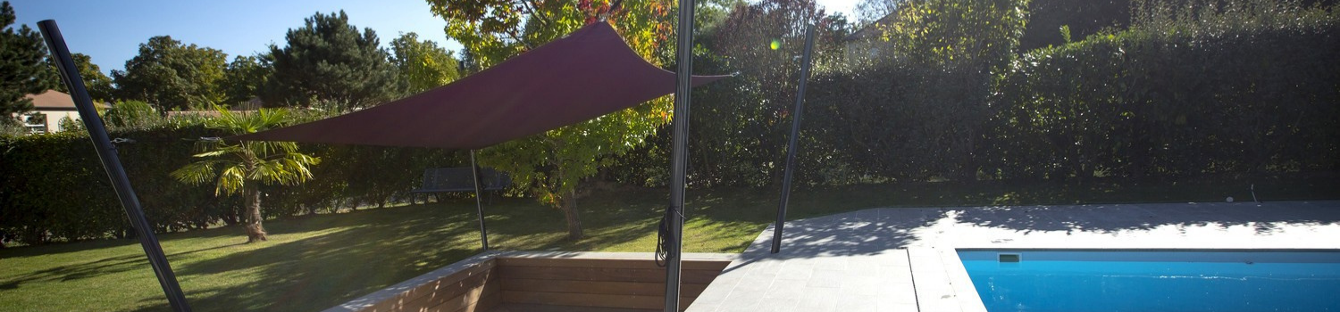 Pole kits for shade sail