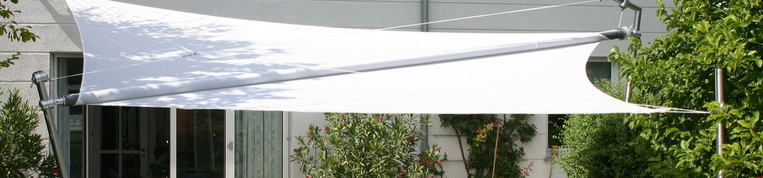 Elektrische Sonnensegel Aufrollsystem