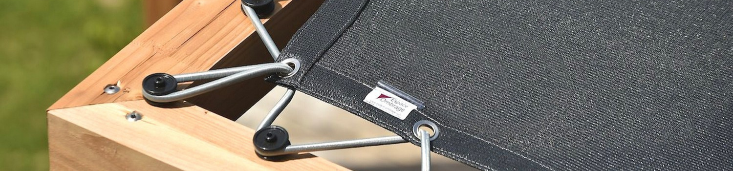 Découvrez nos accessoires pour voiles d'ombrage 