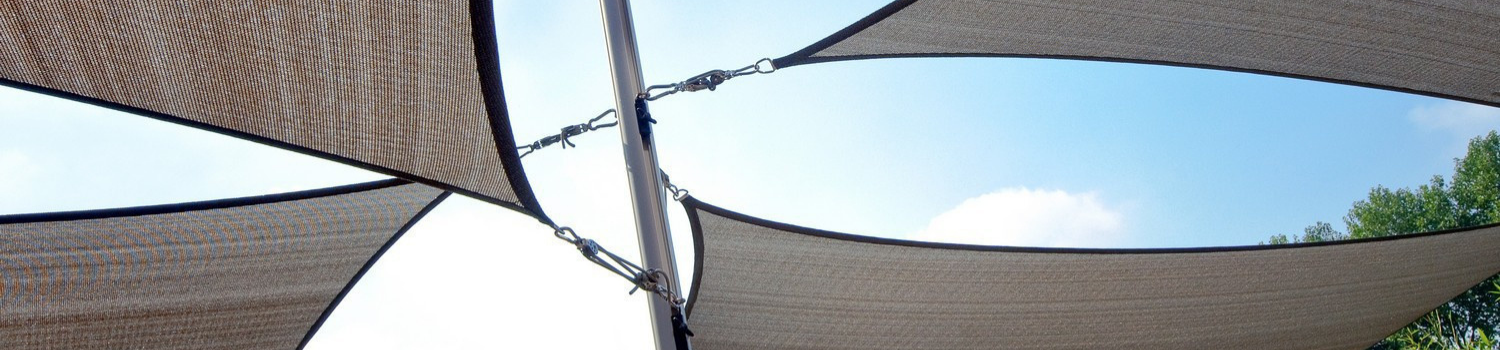 Fixtures for shade sail