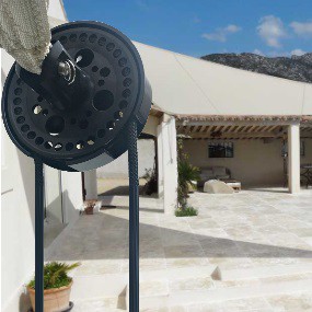 Voile d'ombrage à enrouleur - Espace Ombrage