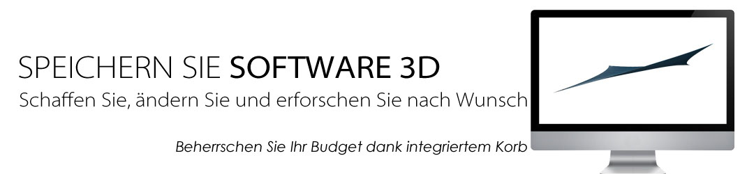 3D-Software Sonnensegel