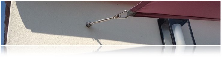 Fixation voile d'ombrage