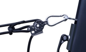 mât réglable pour voile d'ombrage