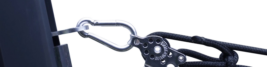 Mousqueton voile ombrage Mousqueton voile d ombrage