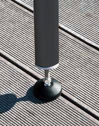 semelle antidérapente montée sur rotule