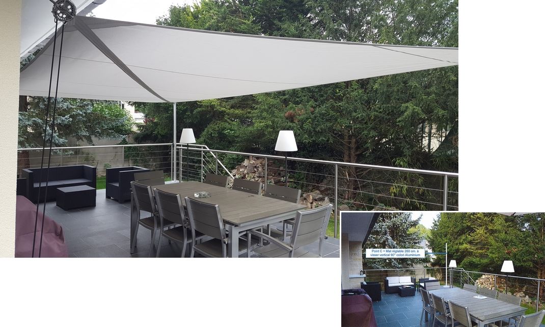 Acryl 300 voile ombrage