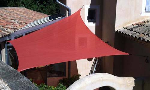 Voile d'ombrage Tout Temps coloris Terracota Voile d'ombrage Tout Temps coloris Terracota