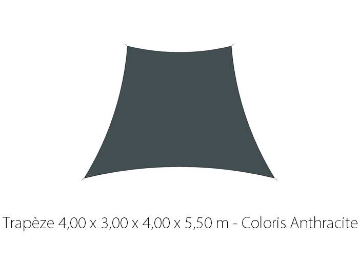 voile ombrage trapeze