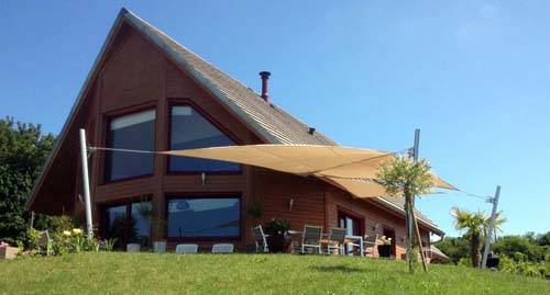 Toiles d'ombrage et mâts réglables