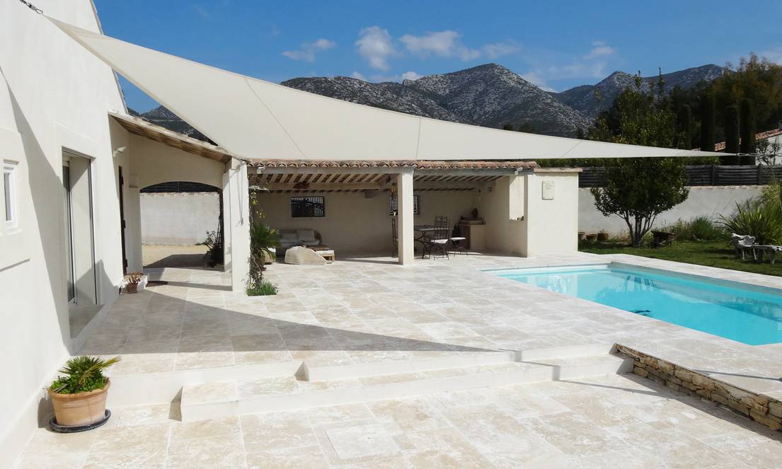 Voile d'ombrage à enrouleur