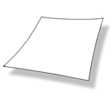 Voile d'ombrage sur mesure Carré