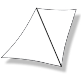 Voile d'ombrage sur mesure à enrouleur Rectangle